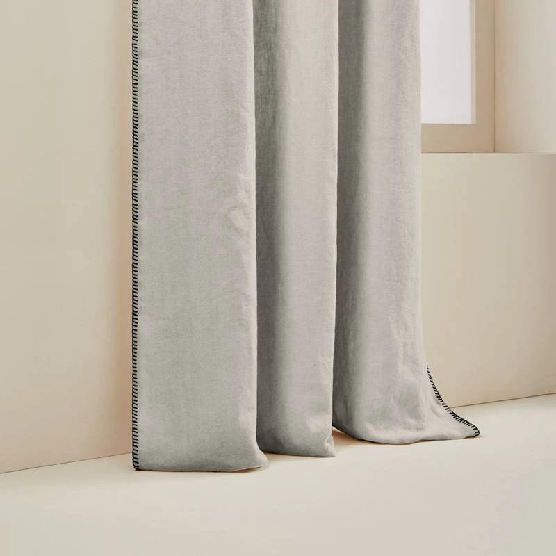 Rideau à Oeillets Noirs NINO 4 Rideau à Oeillets Noirs NINO – Image 4