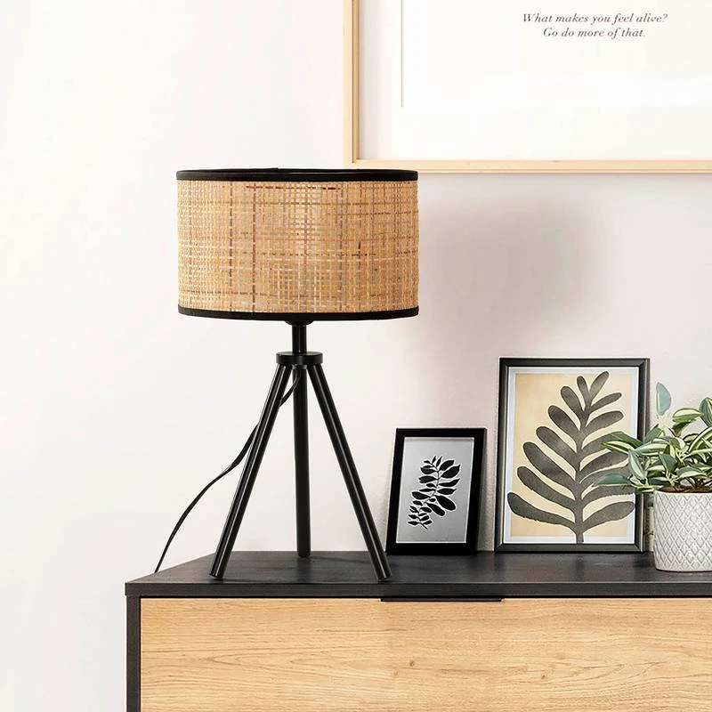 Lampe à Poser Suki En Rotin Naturel 2 Lampe à Poser Suki En Rotin Naturel – Image 2