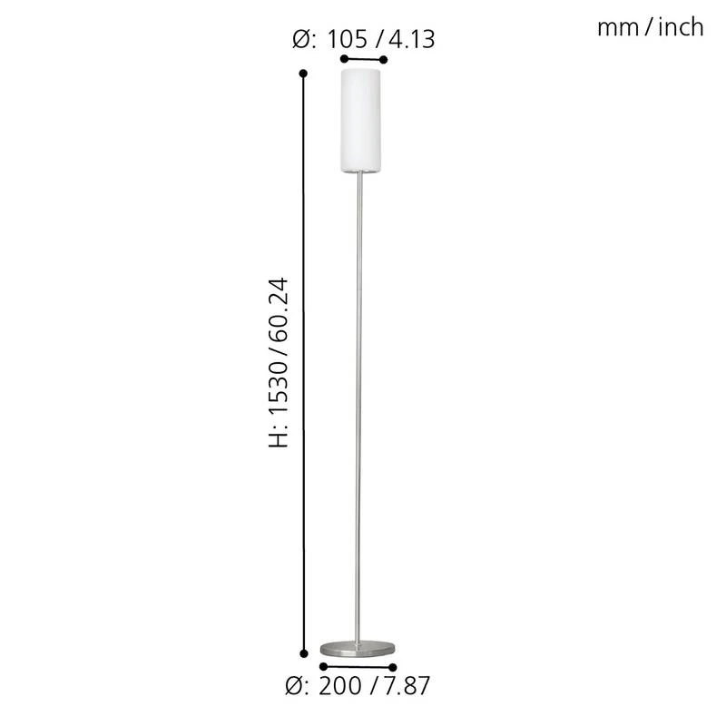 EGLO Lampadaire Troy Elegance 2 EGLO Lampadaire Troy Elegance – Image 2