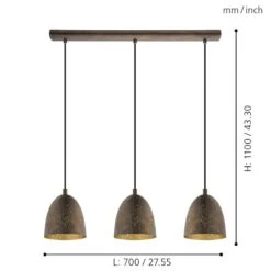 EGLO Suspension Safi II -BRILLIANT Soldes Magasin 1000130642 200623 10014300156 SKETCH DETAILS P000000001000130642 sketch