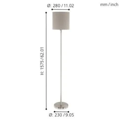 EGLO Lampadaire Pasteri I -BRILLIANT Soldes Magasin 1000137368 200623 10014500219 SKETCH DETAILS P000000001000137368 sketch