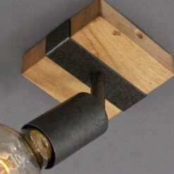 Plafonnier Wood Basic -BRILLIANT Soldes Magasin 1000225065 200918 18404500416 DETAILS P000000001000225065