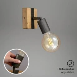 Plafonnier Wood Basic -BRILLIANT Soldes Magasin 1000225065 200918 18404700417 DETAILS P000000001000225065