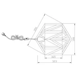 Lampe Le Verdier 11 Lampe Le Verdier -BRILLIANT Soldes Magasin 1000251376 220715 500 SKETCH DETAILS P000000001000251376 sketch
