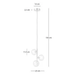 Suspension KJUL 3 Ampoules 24 Suspension KJUL 3 Ampoules -BRILLIANT Soldes Magasin 1000251393 230217 500 SKETCH DETAILS P000000001000251393 sketch