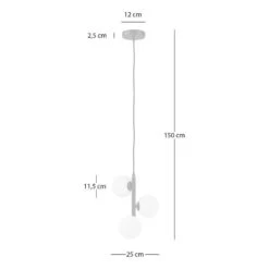 Suspension KJUL 3 Ampoules 35 Suspension KJUL 3 Ampoules -BRILLIANT Soldes Magasin 1000251405 230217 500 SKETCH DETAILS P000000001000251405 sketch