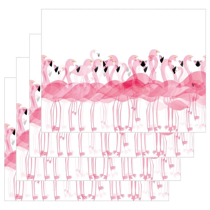 Set De Table Flamingos (lot De 4) 2 Set De Table Flamingos (lot De 4) – Image 2