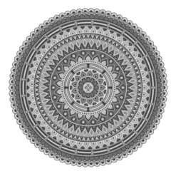 Set De Table Mandala I (lot De 4)