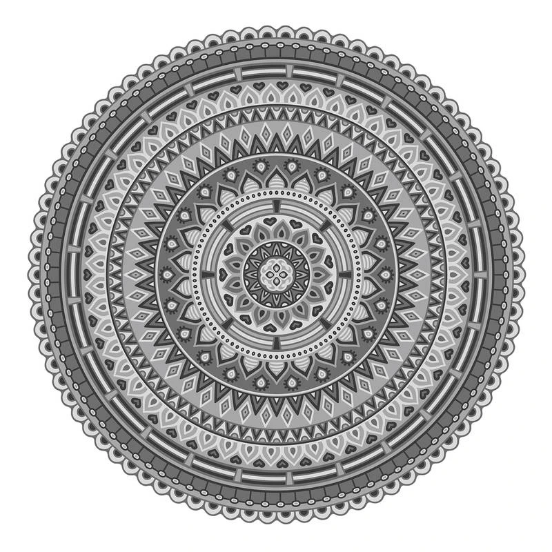 Set De Table Mandala I (lot De 4) 1 Set De Table Mandala I (lot De 4)