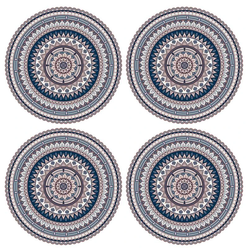 Set De Table Mandala I (lot De 4) 4 Set De Table Mandala I (lot De 4) – Image 4