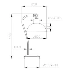 Lampe Arnada 11 Lampe Arnada -BRILLIANT Soldes Magasin 1000270078 220805 500 SKETCH DETAILS P000000001000270078 sketch