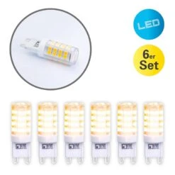 Ampoules LED Wall (lot De 6) -BRILLIANT Soldes Magasin 1000311846 211201 16011300099 DETAILS P000000001000311846