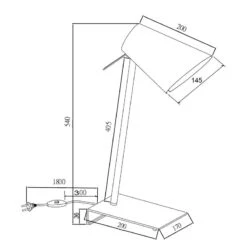 Lampe Cardiff -BRILLIANT Soldes Magasin 1000338775 220317 500 SKETCH DETAILS P000000001000338775 sketch