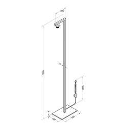 Lampadaire Boston -BRILLIANT Soldes Magasin 1000338825 220317 500 SKETCH DETAILS P000000001000338825 sketch