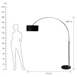 Lampadaire BOW III -BRILLIANT Soldes Magasin 1000360469 230816 500 SKETCH DETAILS P000000001000360469 sketch