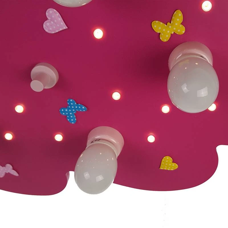 Lampe Enfant Nuage Rouge II 3 Lampe Enfant Nuage Rouge II – Image 3