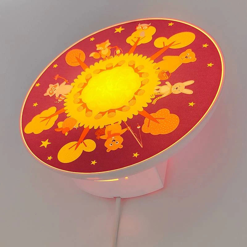 Lampe Enfant Animaux De La Forêt VI 3 Lampe Enfant Animaux De La Forêt VI – Image 3