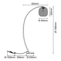 BRILLIANT Lampadaire Mesa -BRILLIANT Soldes Magasin 1000373871 230207 500 SKETCH DETAILS P000000001000373871 sketch