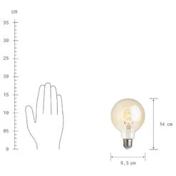 Ampoule LED BRIGHT LIGHT - Type B -BRILLIANT Soldes Magasin 1000404844 230915 500 SKETCH DETAILS P000000001000404844 sketch