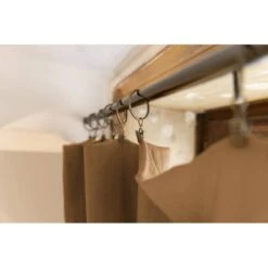 Rideau Ajustable + 8 Anneaux Pince -BRILLIANT Soldes Magasin 1220b3403b964083916f3fa17283139d