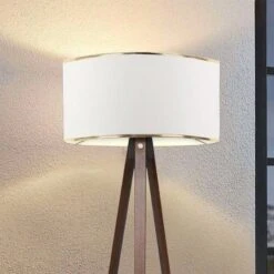 Lampadaire Newport Noir / Multicolore -BRILLIANT Soldes Magasin 1b457eeb641e462ea40f0f120d97772f