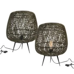 WOOOD Lampe De Table Moza