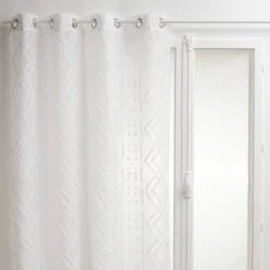 ATMOSPHERA Voilage Jacquard Sama Tamisant -BRILLIANT Soldes Magasin 219a2d901ea6432fa86e0b0cab9bf9f1