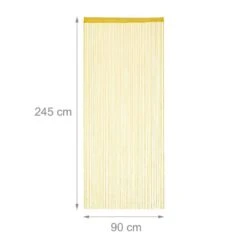 3x Rideau De Fil Doré -BRILLIANT Soldes Magasin 21f60784a55749d5b700527b420a7694