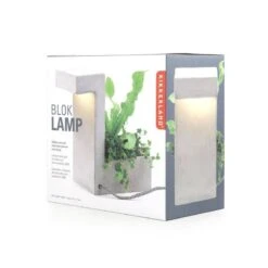 Lampe Et Pot à Fleur De Bureau En Béton -BRILLIANT Soldes Magasin 32340130ec3c434d842948bc9ce117e7