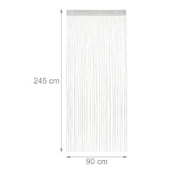 3x Rideau De Fil Blanc Brillant -BRILLIANT Soldes Magasin 36649e72ef6e4af6a545dc36837ec469