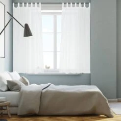 8x Rideaux Voilage Blanc 245 X 140 Cm -BRILLIANT Soldes Magasin 3adbb9c6159a400f8bbc5fc02bee9ff3