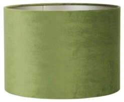Abat-jour Velours - Vert Olive