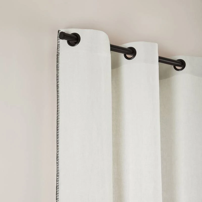 Rideau à Oeillets Noirs NINO 8 Rideau à Oeillets Noirs NINO – Image 8