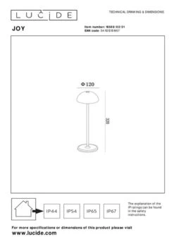 JOY - Lampe De Table 32 JOY - Lampe De Table -BRILLIANT Soldes Magasin 47d4eb5986b94e5bb499d6fc3f86c728