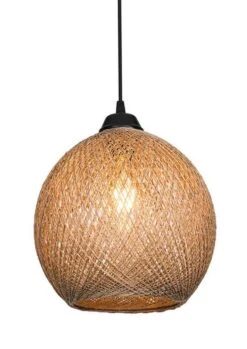 Suspension Lisburn Noir / Naturel