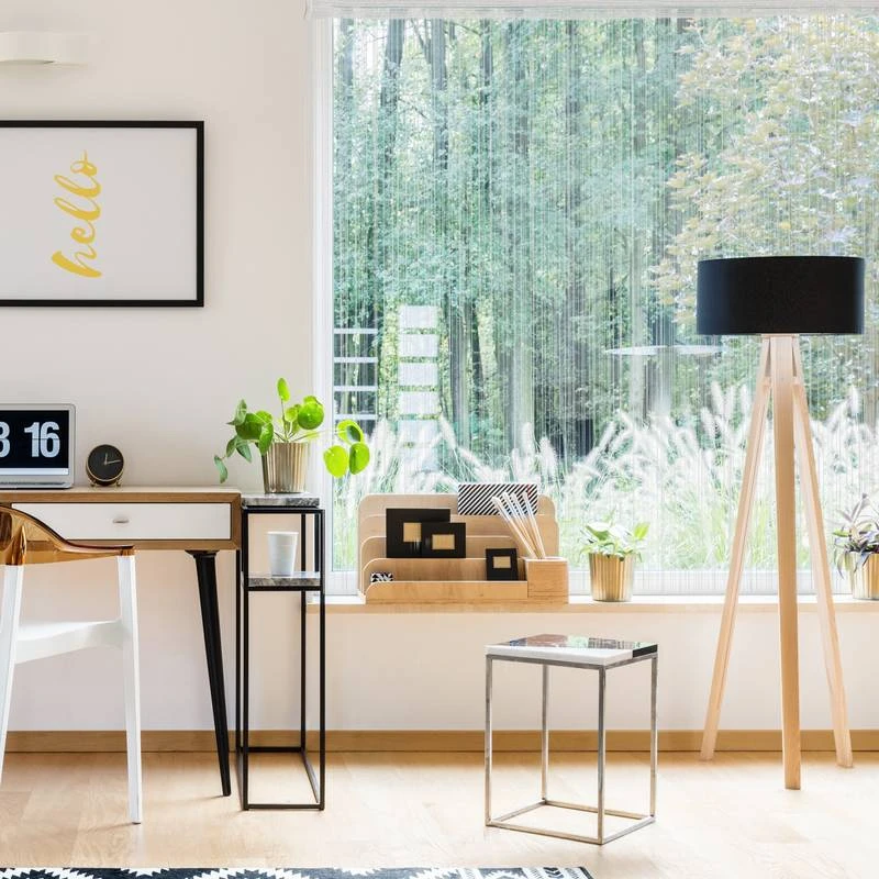 Rideau De Fils Blanc En Lot De 5 2 Rideau De Fils Blanc En Lot De 5 – Image 2