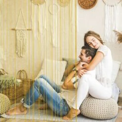 1x Rideau De Fil 12 1x Rideau De Fil -BRILLIANT Soldes Magasin 595cf97e16034ffeb939c2df48e4f7de