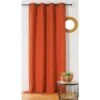 Linder Rideau Coton Terracotta