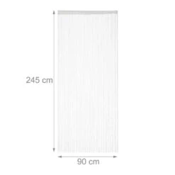 Rideau De Fils Blanc En Lot De 5 15 Rideau De Fils Blanc En Lot De 5 -BRILLIANT Soldes Magasin 64b613be28e34365961ff519d477ccee