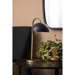 Leitmotiv Lampe à Poser Champignon En Métal Noir 15 Leitmotiv Lampe à Poser Champignon En Métal Noir -BRILLIANT Soldes Magasin 6691bc8966ec4ea78004f395508e9b37