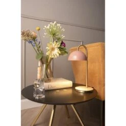 Leitmotiv Lampe à Poser Champignon En Métal Noir 24 Leitmotiv Lampe à Poser Champignon En Métal Noir -BRILLIANT Soldes Magasin 6a9ad5e205a947be91db01f46c96ba02