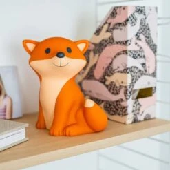 Veilleuse à LED César Le Renard Orange -BRILLIANT Soldes Magasin 7943cda3e749438aaea41da19e467cde