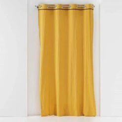 Rideau Coton Jaune