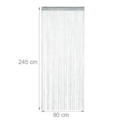 1x Rideau De Fil Argenté -BRILLIANT Soldes Magasin 860b10cc332b408fad399e3ce3378eb5 1