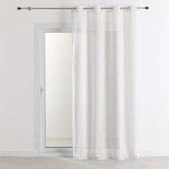 Voilage Polyester Blanc