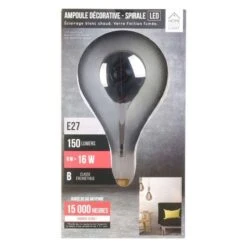 Ampoule LED Spirale Irisé 28 Cm -BRILLIANT Soldes Magasin 8bbfcde1f66946189a3e3b81088ea5da