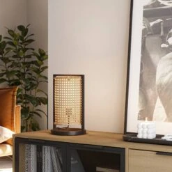 Lampe à Poser Isao En Rotin Naturel 6 Lampe à Poser Isao En Rotin Naturel -BRILLIANT Soldes Magasin 8c8865e1644f41bd8dc4e9744d9a4cf7