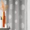 Voilage Polyester Gris/Argent