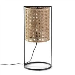 Lampe à Poser Sumi En Rotin Naturel