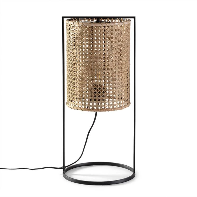 Lampe à Poser Sumi En Rotin Naturel 1 Lampe à Poser Sumi En Rotin Naturel